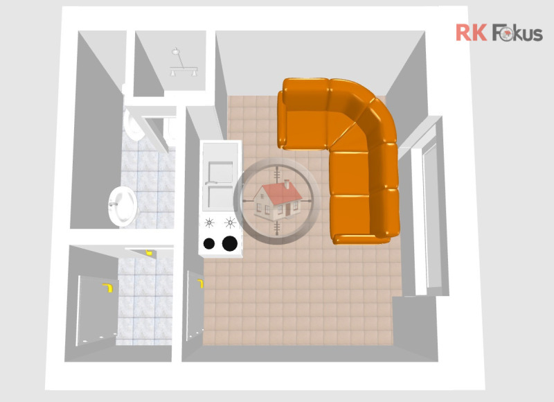 Pronájem garsonky Václavské nám. Třebíč