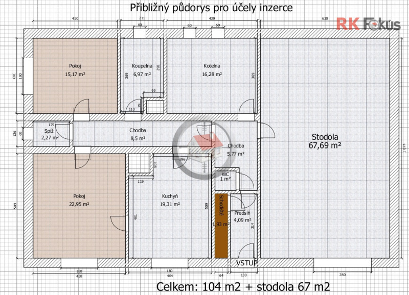 Rodinný dům se stodolou a zahradou – Studnice u Nového Města na Moravě