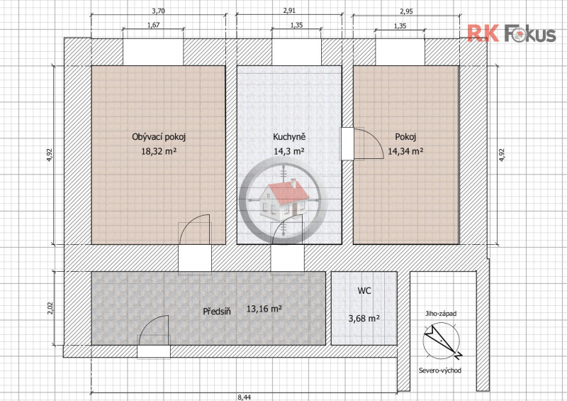 REZERVACE Prodej RD Výčapy, okres Třebíč