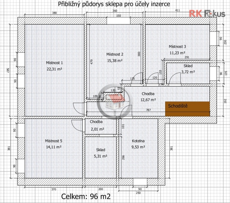 Prodej RD Příčná, Hrotovice