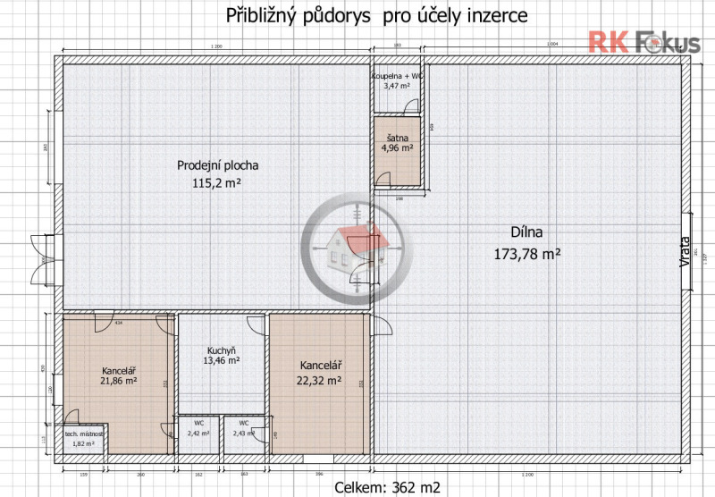 Pronájem haly a okolního pozemku Žďárského, Třebíč