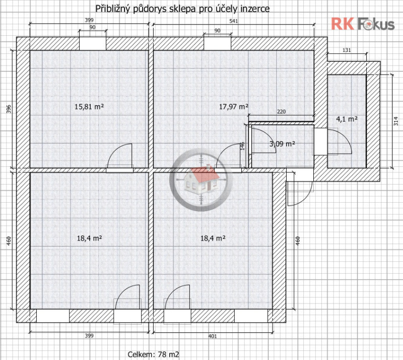 Prodej RD Husova, Náměšť nad Oslavou