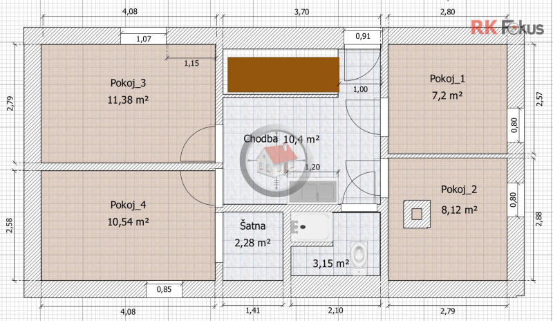 Pronájem RD 5+1 Za Hospodou, Brtnice