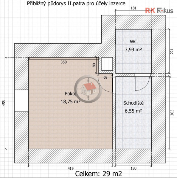 Prodej RD 3+kk Zdislavina, Třebíč