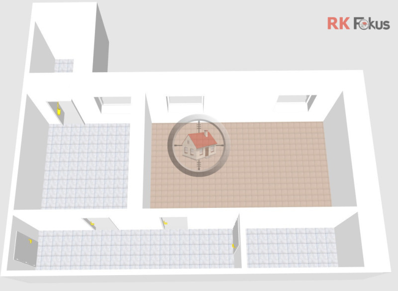 Pronájem 1+1 Tyršova, Moravské Budějovice