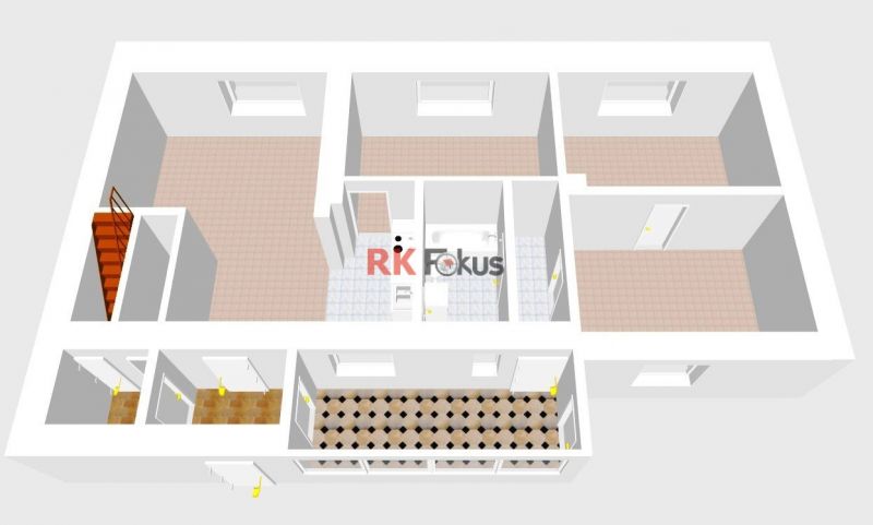 Prodej rodinného domu 4+kk se zahradou, Slavičky