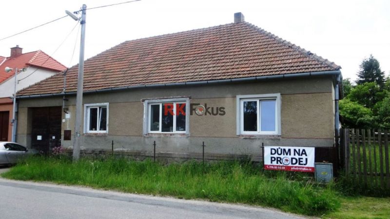Prodej RD 3+kk v obci Nárameč, okres Třebíč