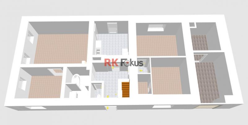 Prodej stylového RD 4+1 po rekonstrukci v obci Radonín